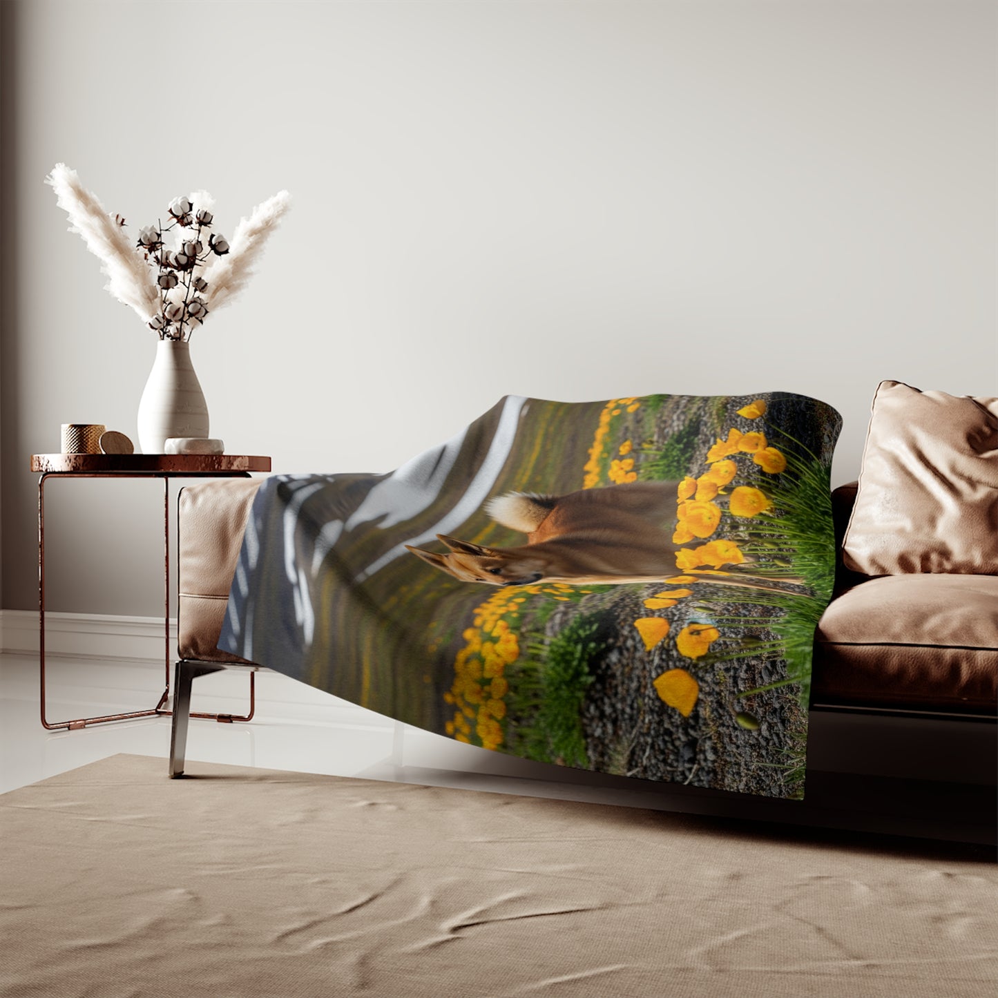 Norwegian Buhund Sweatshirt Blanket