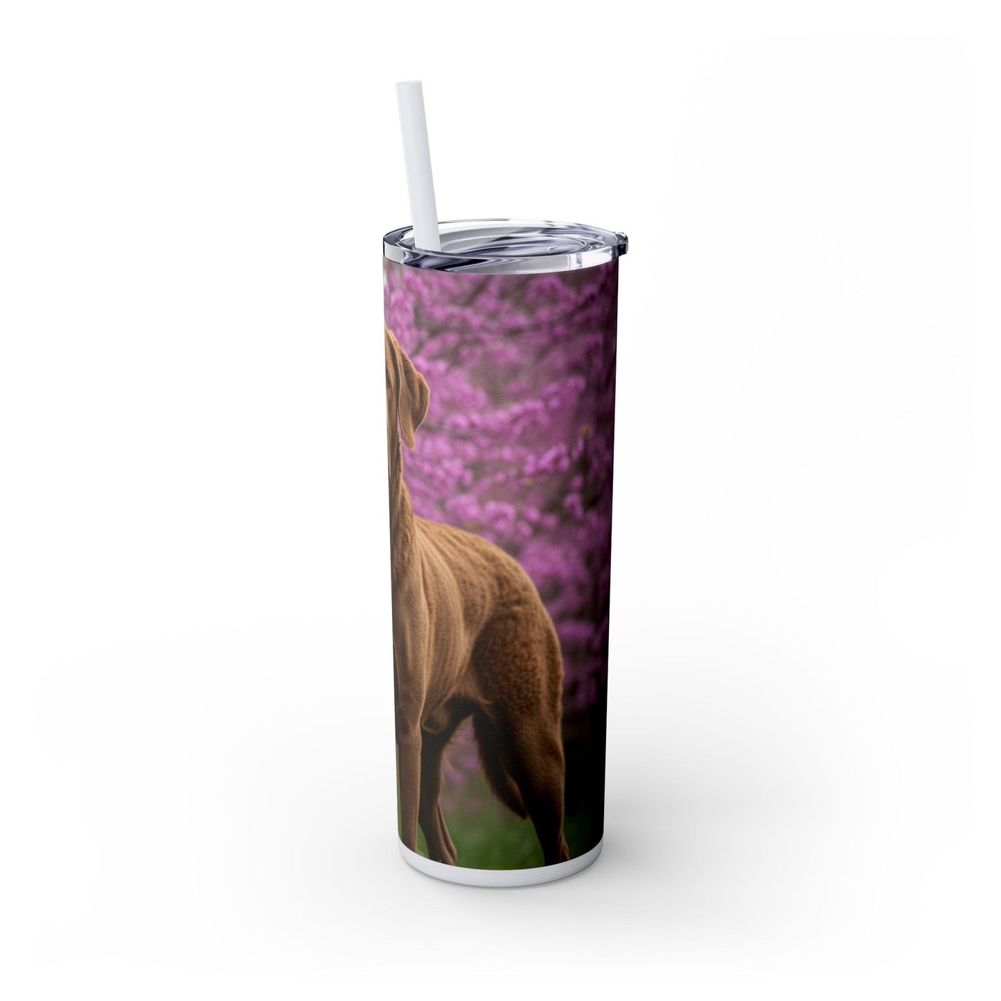 Gobelet isotherme Chesapeake Bay Retriever avec paille, 590 ml