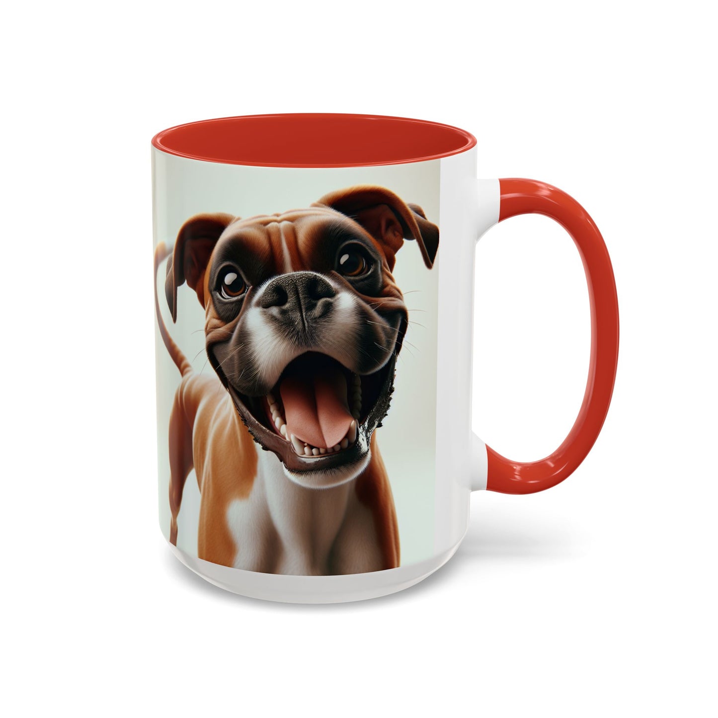 Boxer Accent Coffee Mug - Perfect Gift for Dog Lovers