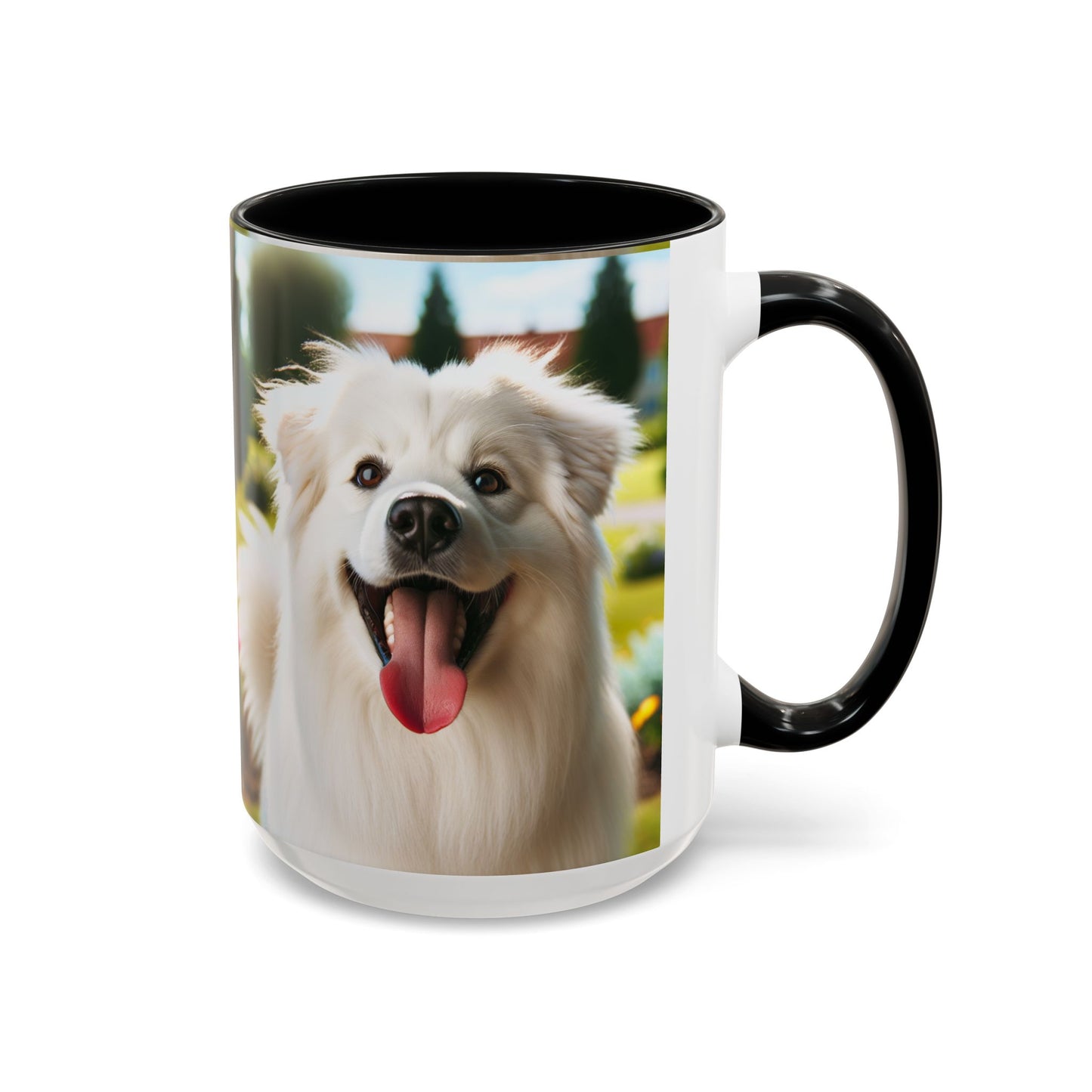 Taza de café con acento Slovensky Cuvac: el regalo perfecto para los amantes de los perros