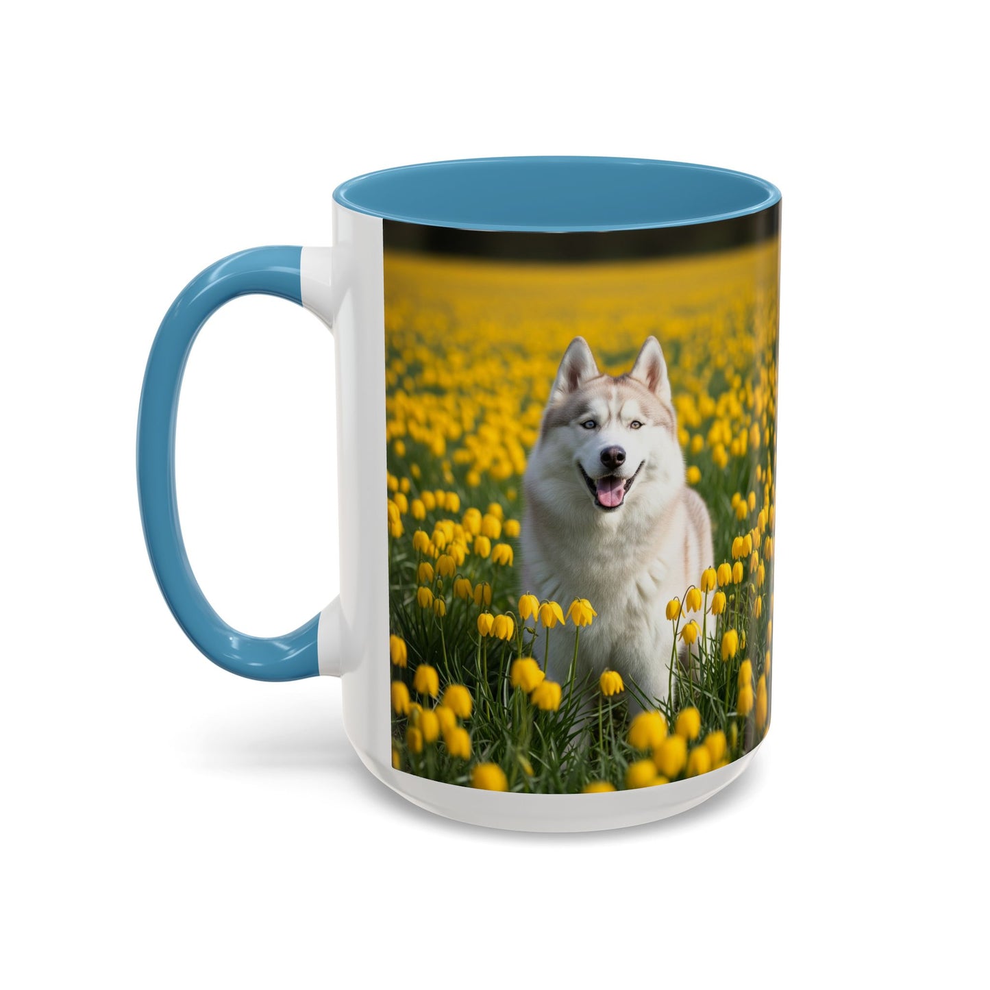Mug à café avec motif Husky de Sibérie - Le cadeau idéal pour les amoureux des chiens