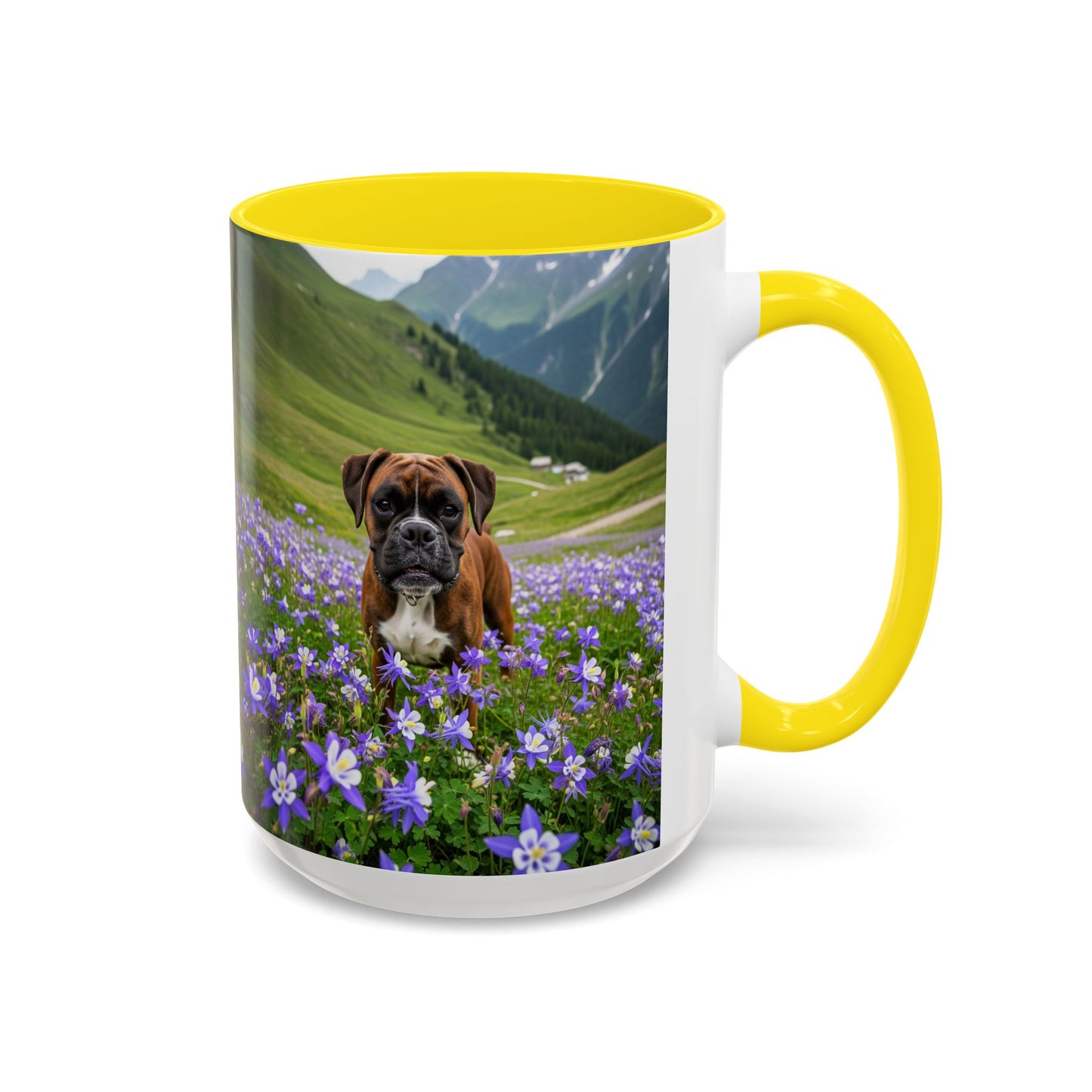 Boxer Accent Coffee Mug - Perfect Gift for Dog Lovers