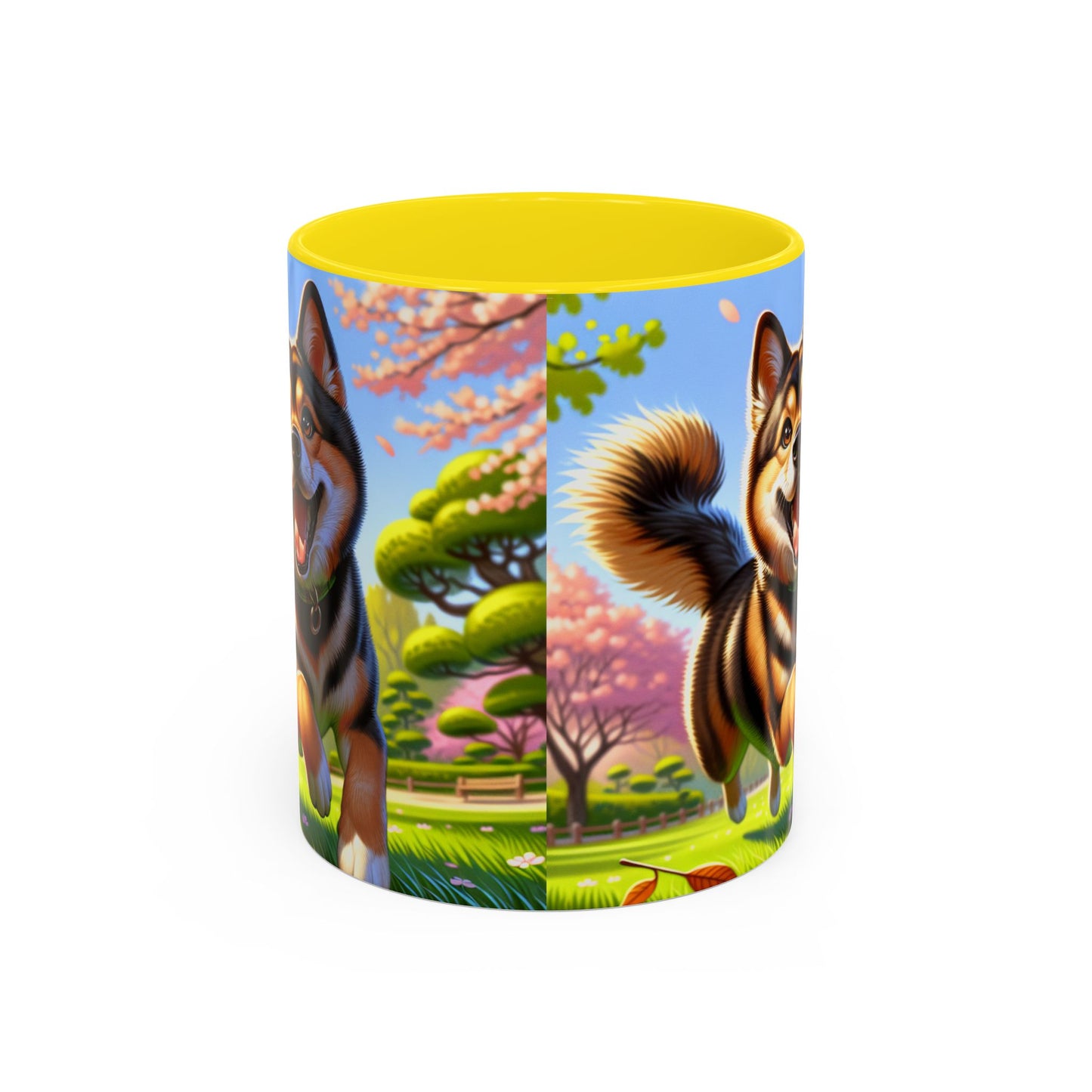 Taza de café con detalles de Shikoku: el regalo perfecto para los amantes de los perros