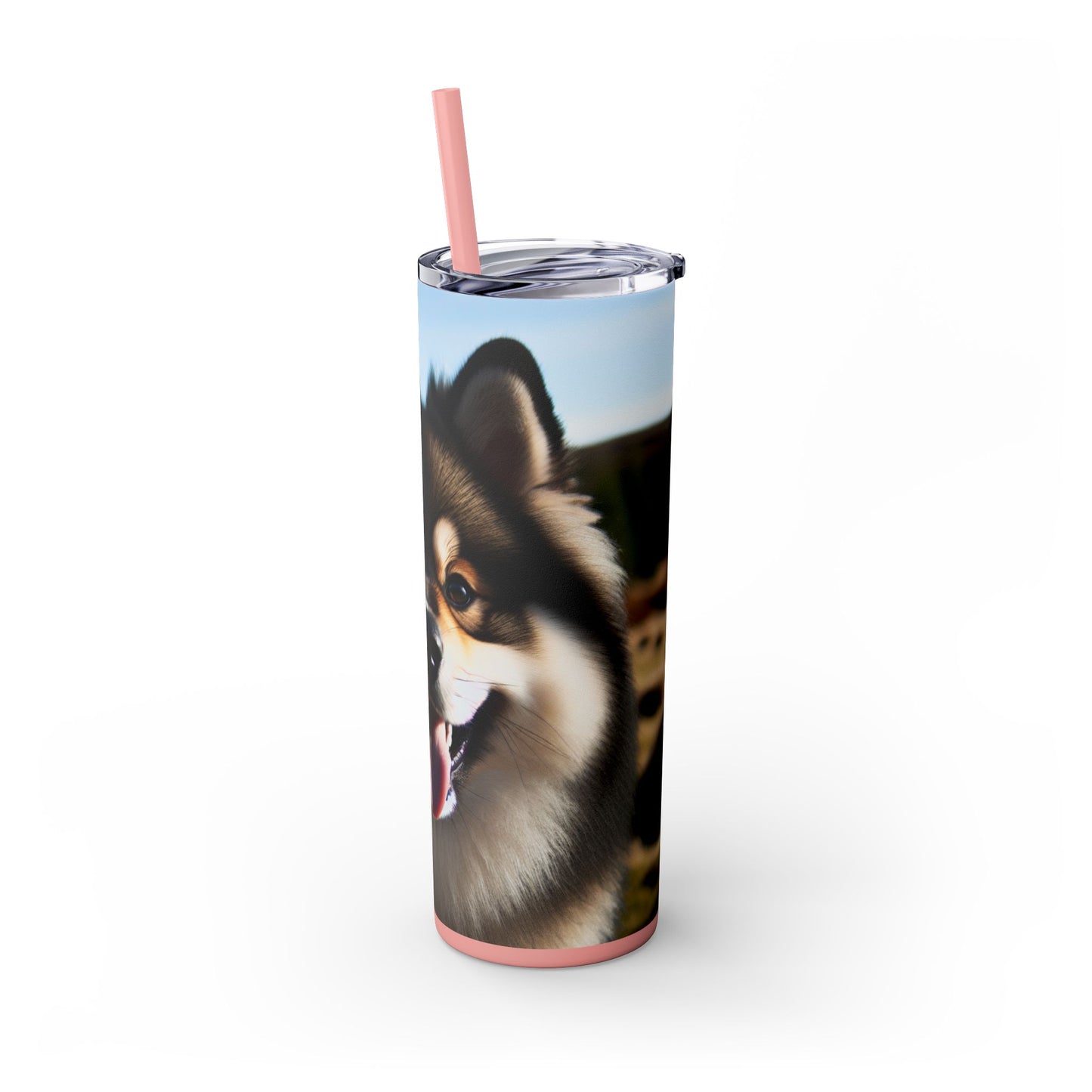 Norwegian Buhund Tumbler with Straw, 20oz