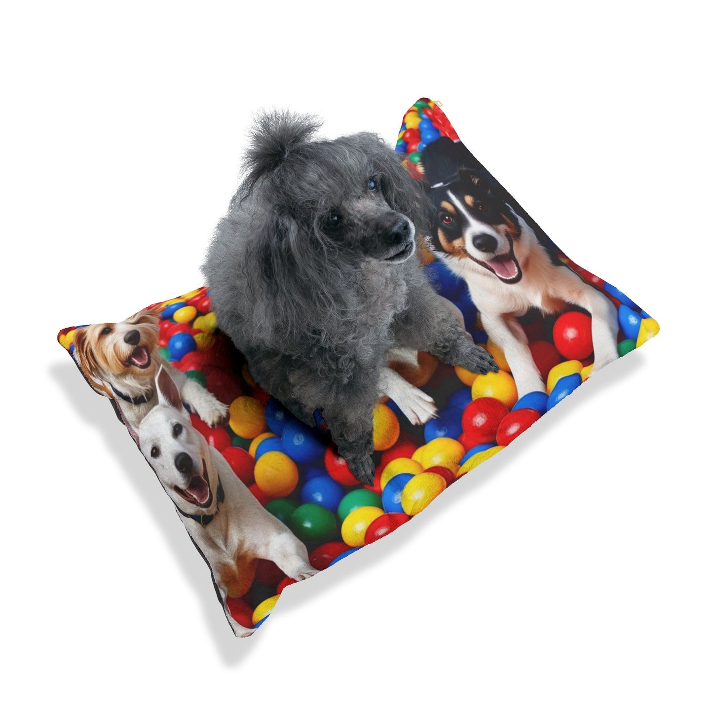 Playing Dogs Pet Bed