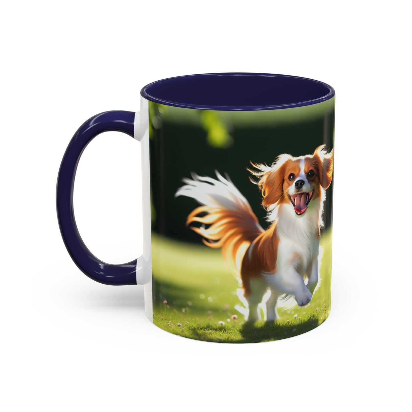 Nederlandse Kooikerhondje Accent Coffee Mug - Cadeau parfait pour les amoureux des chiens