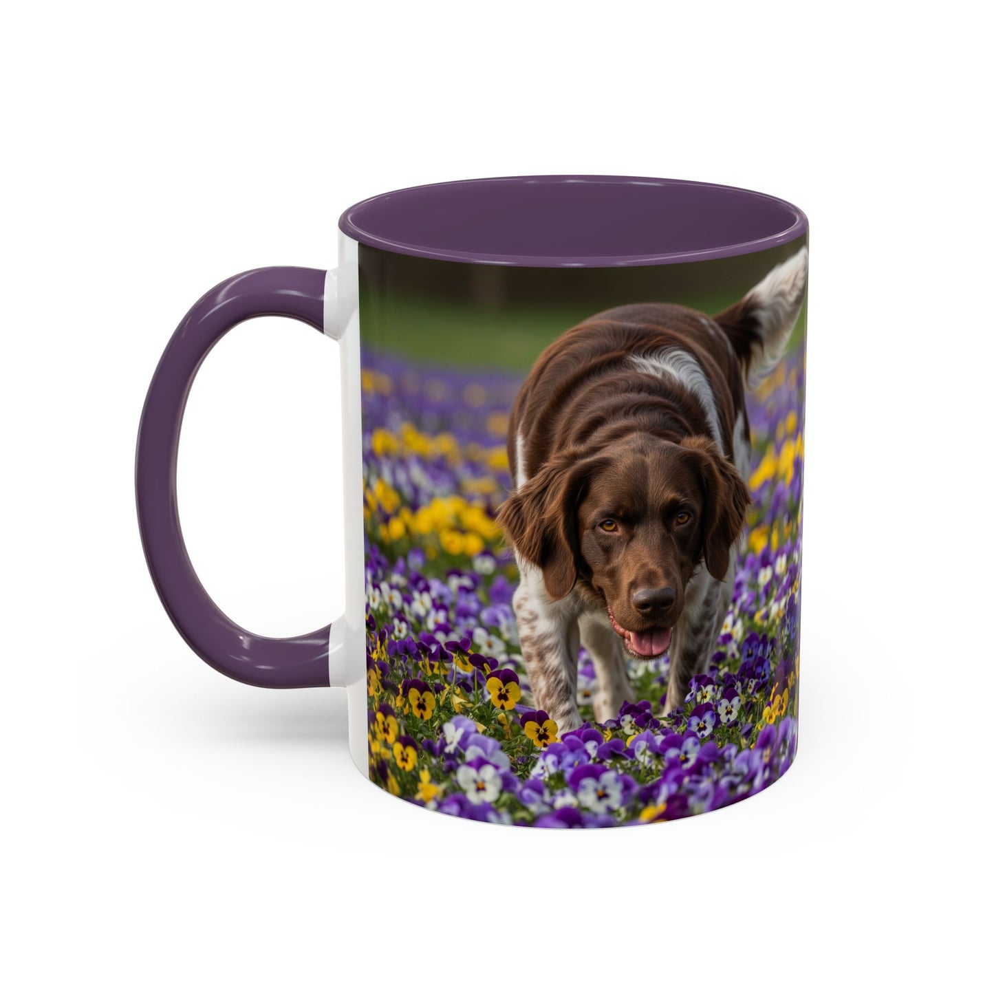 Taza grande con detalles de Munsterlander: el regalo perfecto para los amantes de los perros