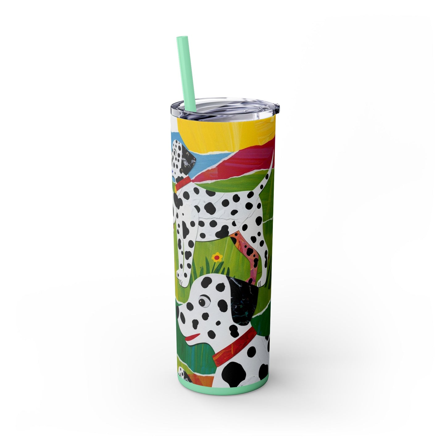 Gobelet isotherme Dalmatien avec paille, 590 ml