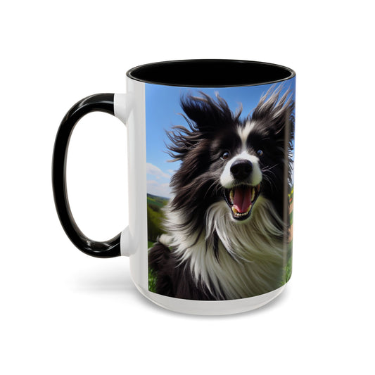 Mug à café avec motif de berger portugais - Cadeau idéal pour les amoureux des chiens