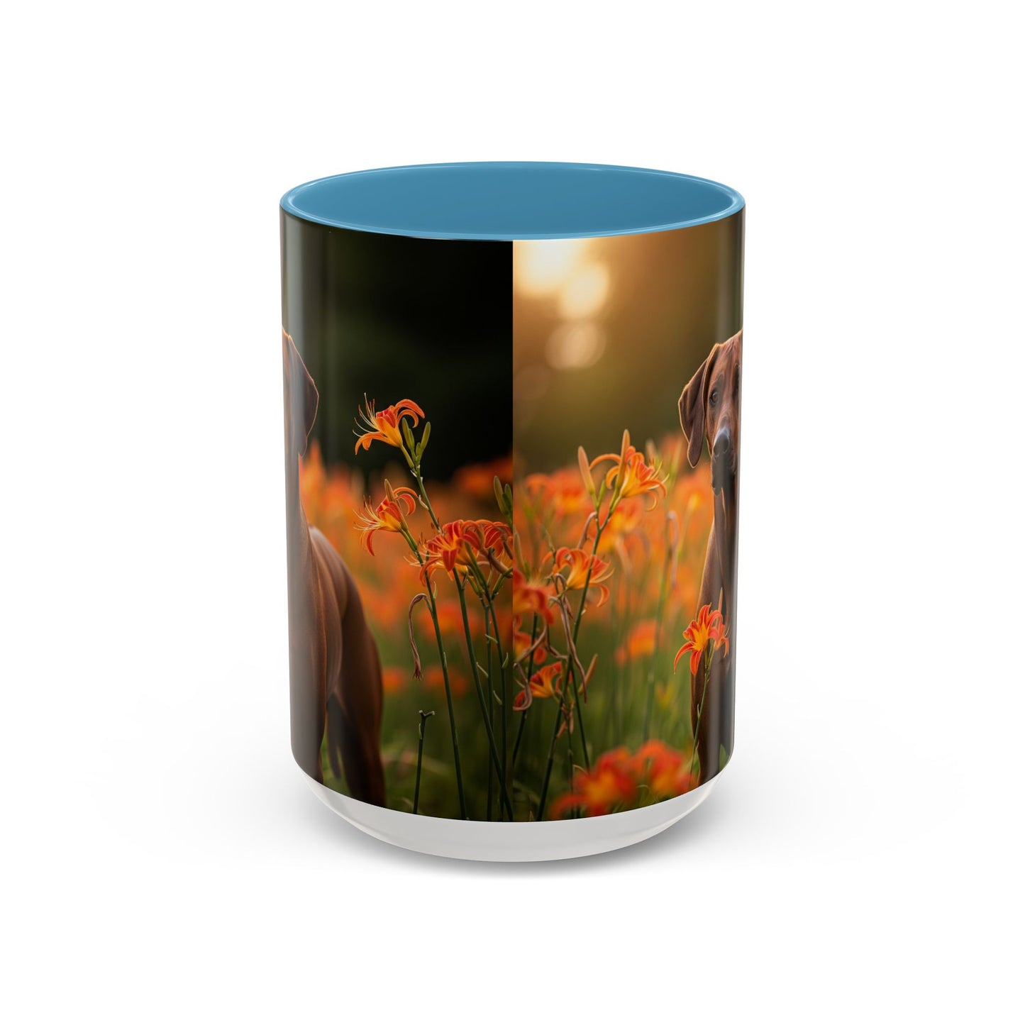 Taza de café con diseño de Rhodesian Ridgeback: el regalo perfecto para los amantes de los perros.