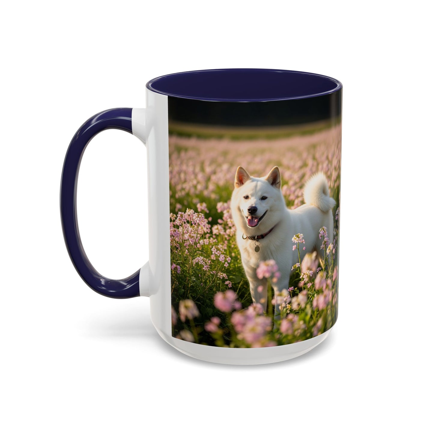 Mug Kishu Ken Accent Coffee - Cadeau idéal pour les amoureux des chiens