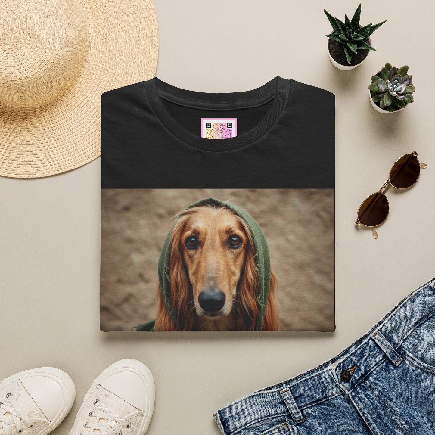 Canine Canvas Collection: McCurry Homage Tee Shirt