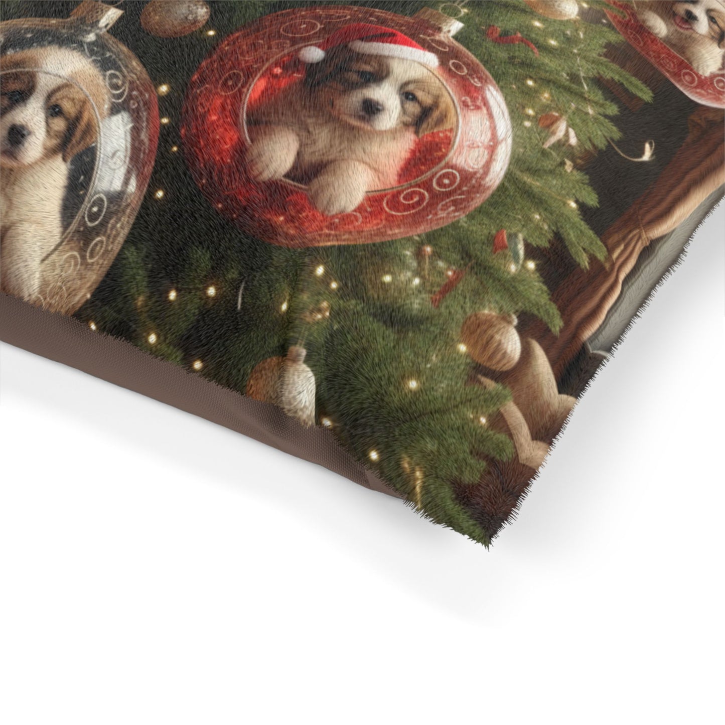 Christmas Puppy Ornament Pet Bed