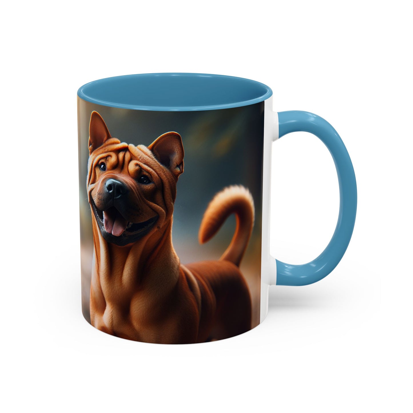 Chinese Chongqing Accent Coffee Mug - Perfect Gift for Dog Lovers