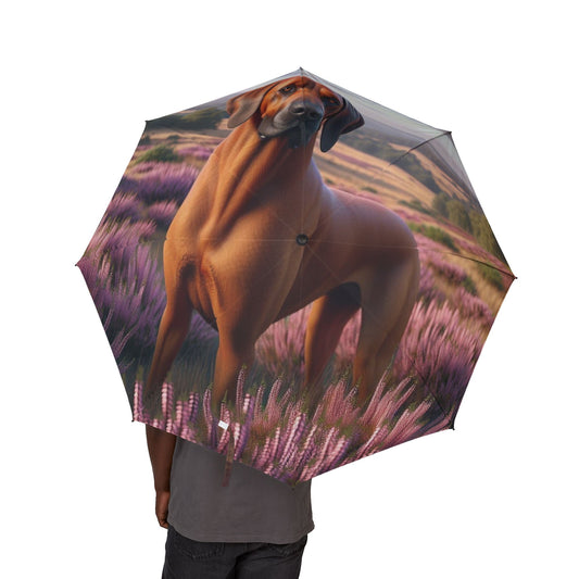 Hanoverian Scenthound Semi-Automatic Foldable Umbrella