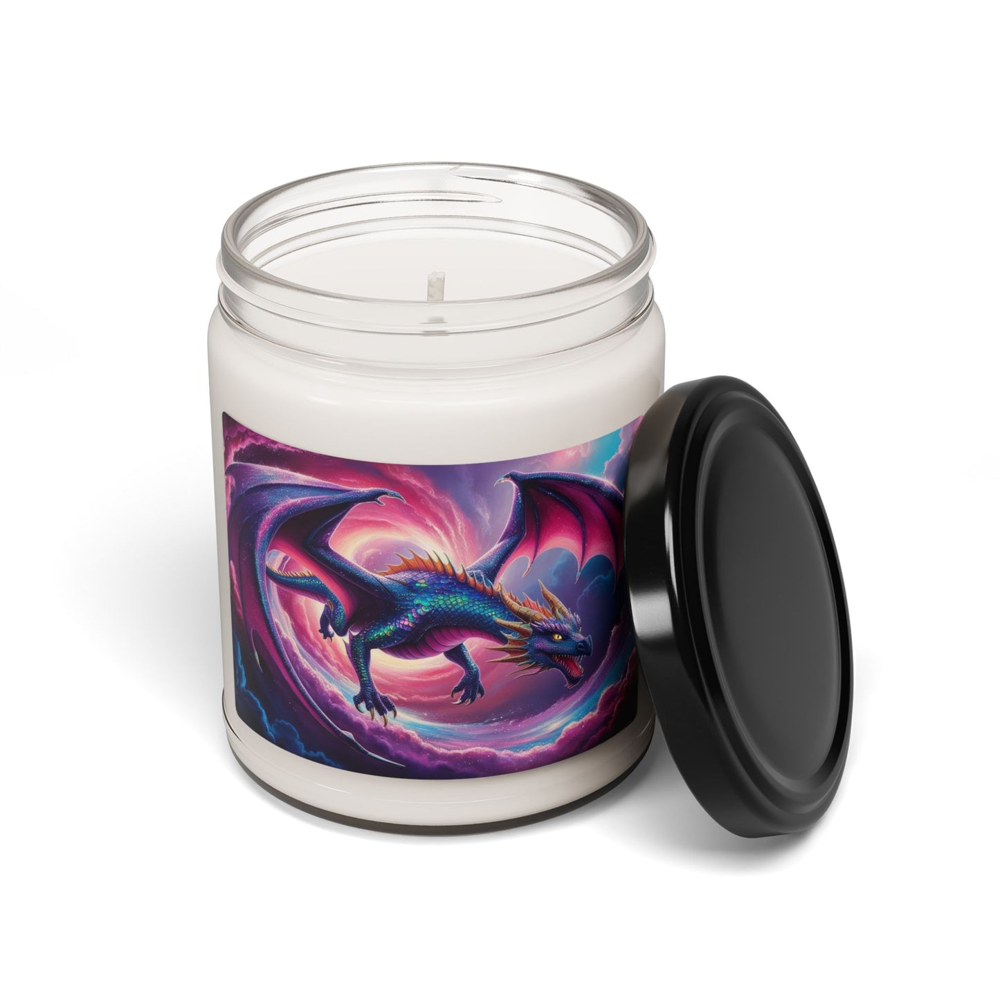 Glittery Dragon- Scented Soy Candle, 9oz