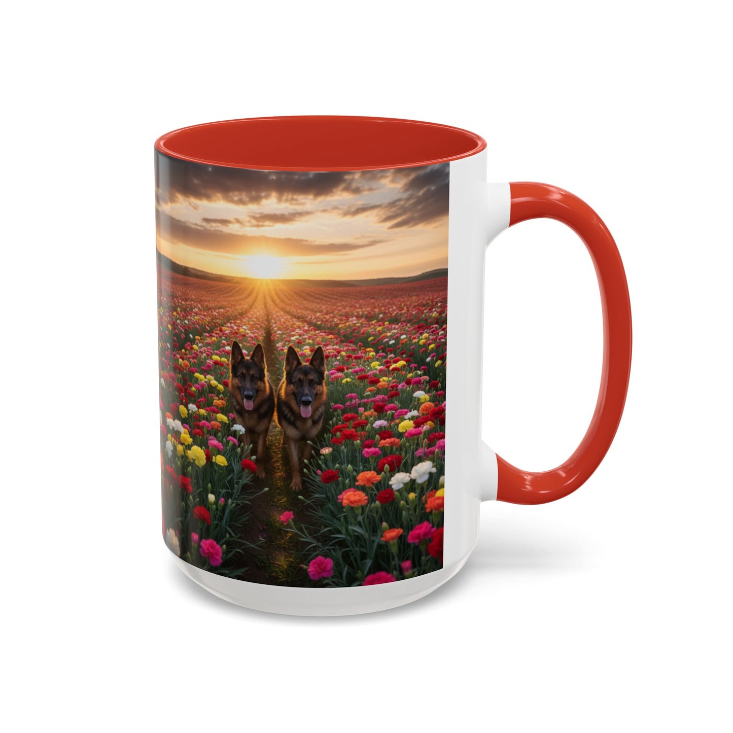 Taza de café con detalles de pastor alemán: el regalo perfecto para los amantes de los perros