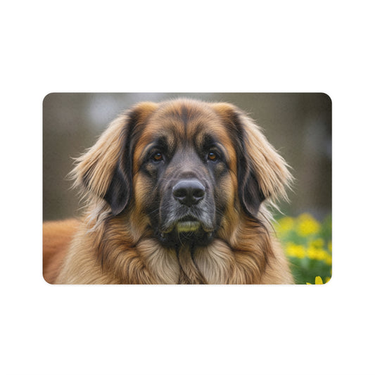 Pet Food Mat (12x18) - Leonberger