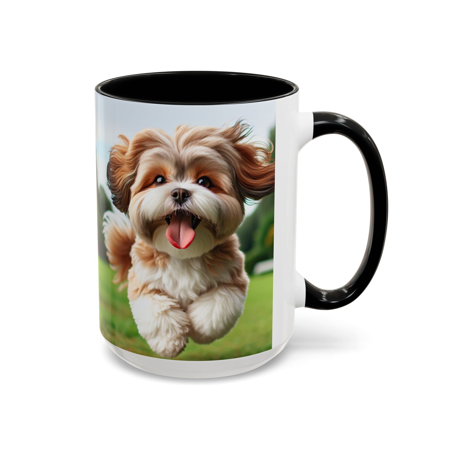 Taza con detalles de Lhasalier: el regalo perfecto para los amantes de los perros