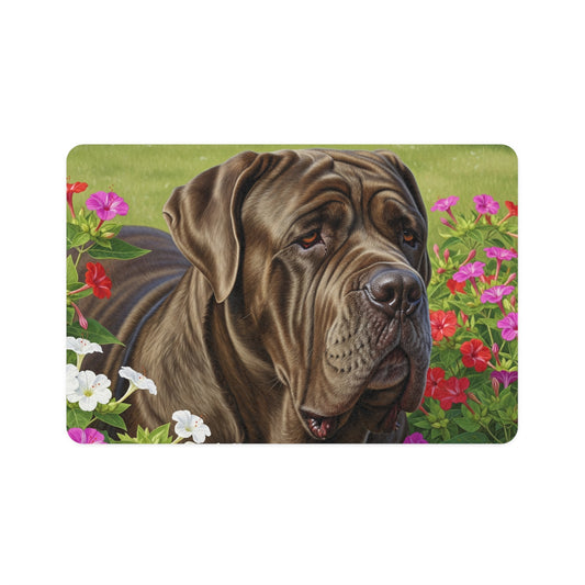 Pet Food Mat (12x18) - Neapolitan Mastiff