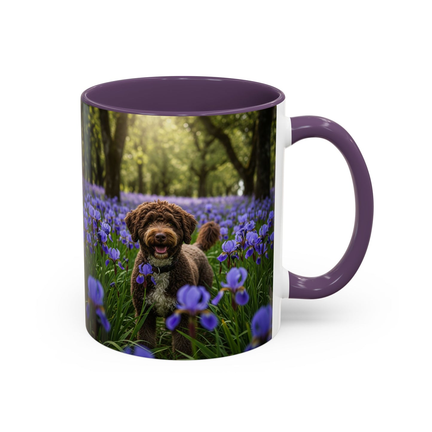 Mug à café avec motif de chien d'eau portugais - Cadeau idéal pour les amoureux des chiens