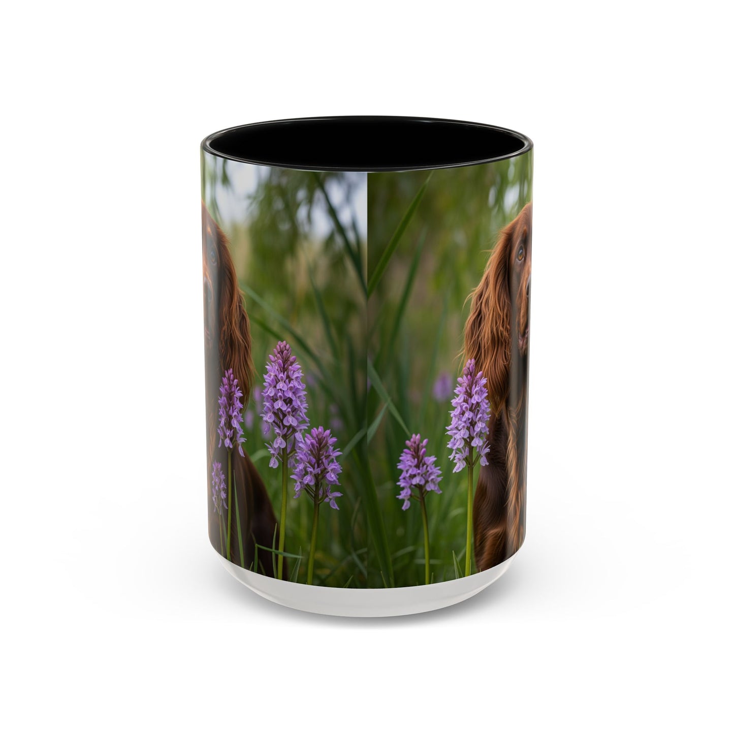 Mug à café à motif épagneul Pont-Audemer - Cadeau idéal pour les amoureux des chiens