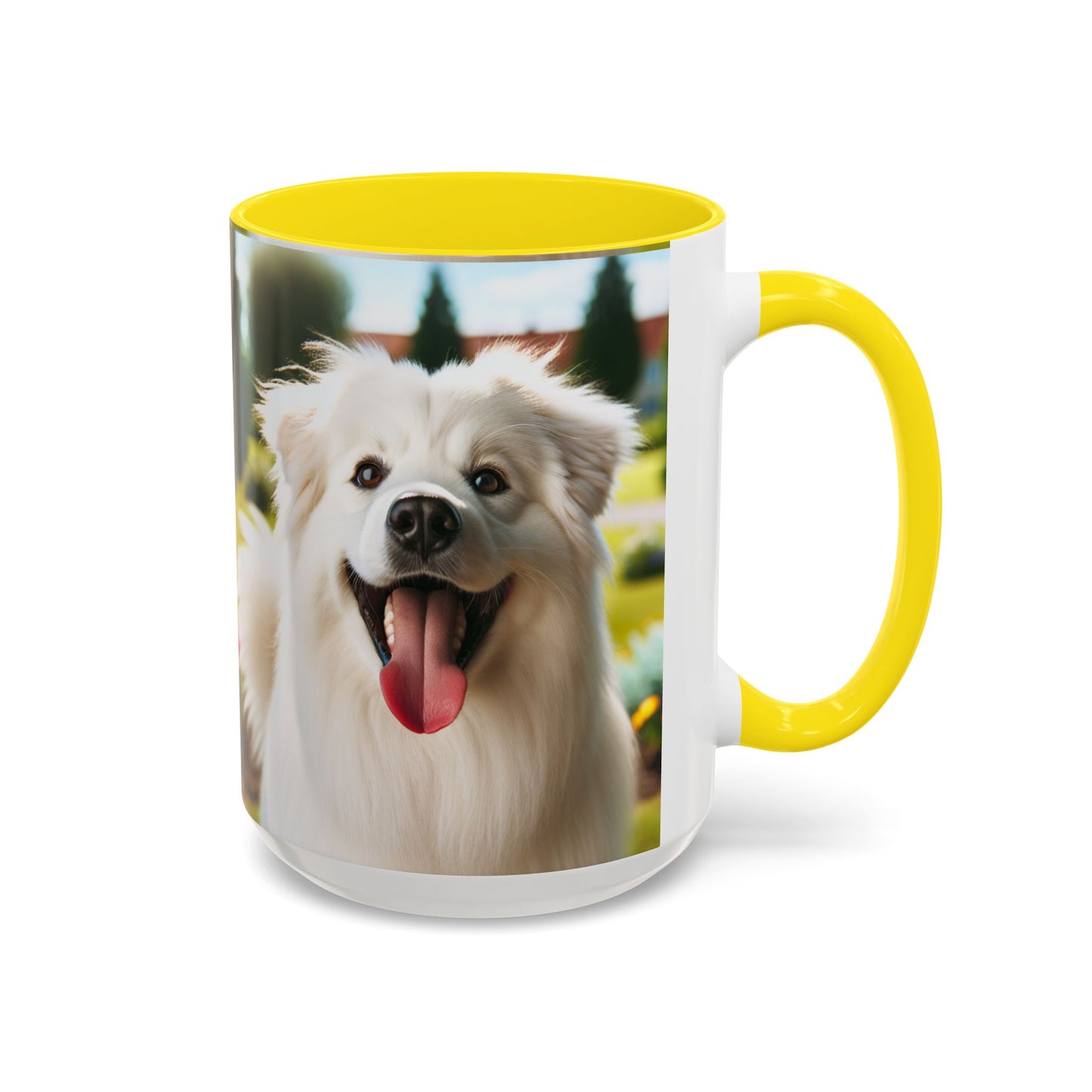 Taza de café con acento Slovensky Cuvac: el regalo perfecto para los amantes de los perros