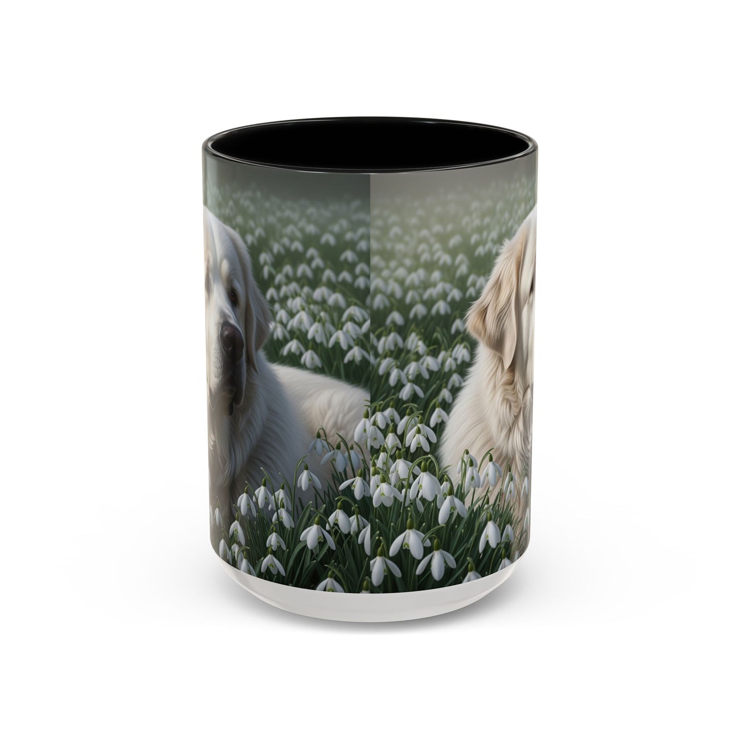 Mug à café avec motif de mastiff des Pyrénées - Cadeau idéal pour les amoureux des chiens
