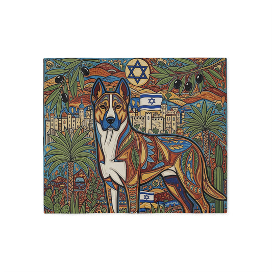 Canaan Dog Sweatshirt Blanket