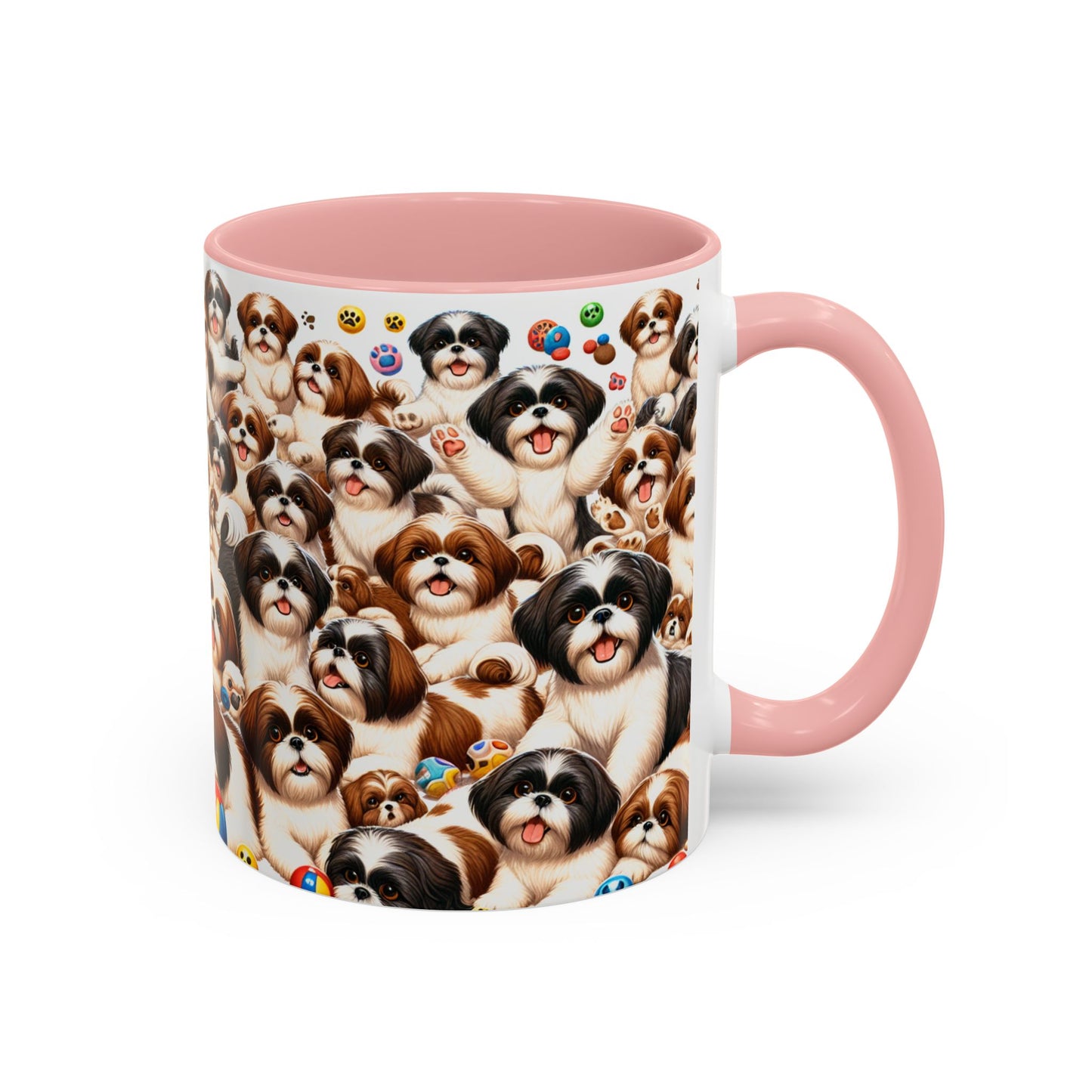 Shih Tzu Accent Coffee Mug - Perfect Gift for Dog Lovers