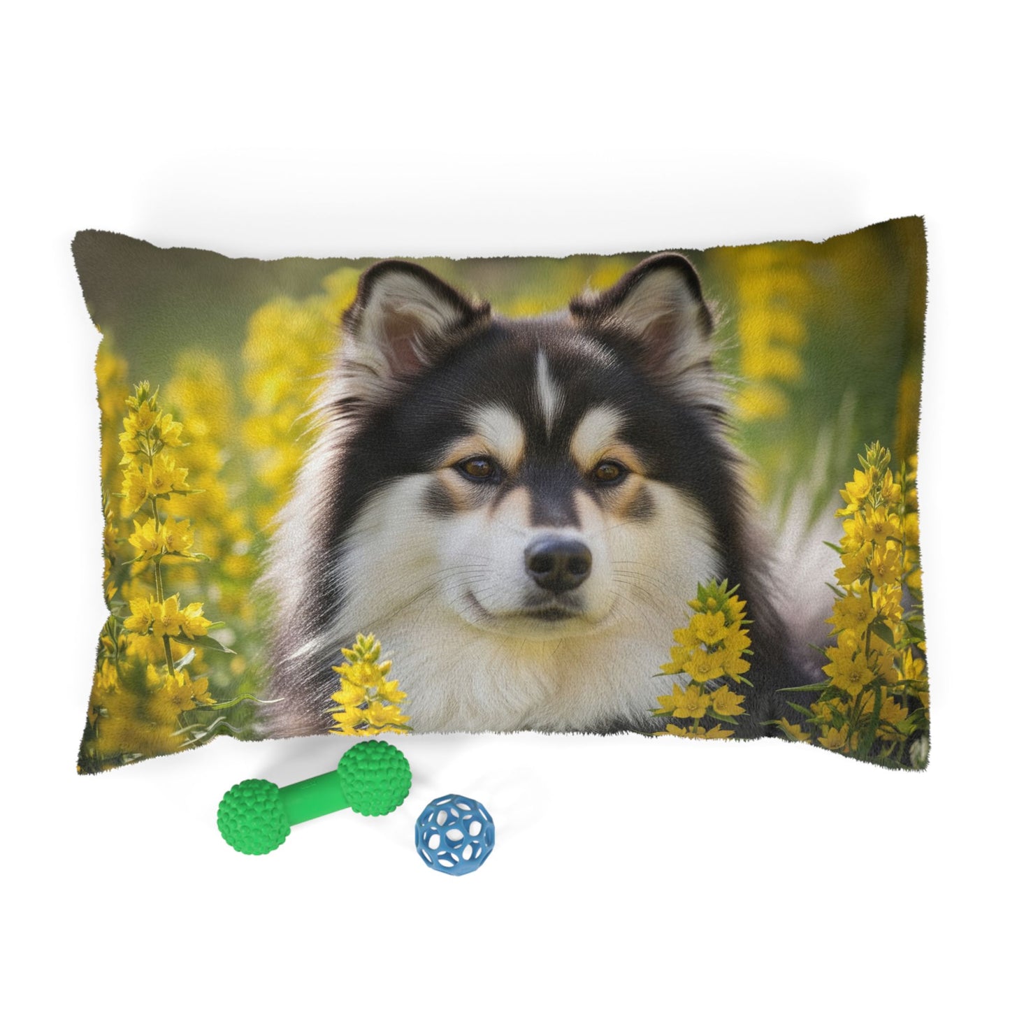 Cama para mascotas para perro lapón sueco