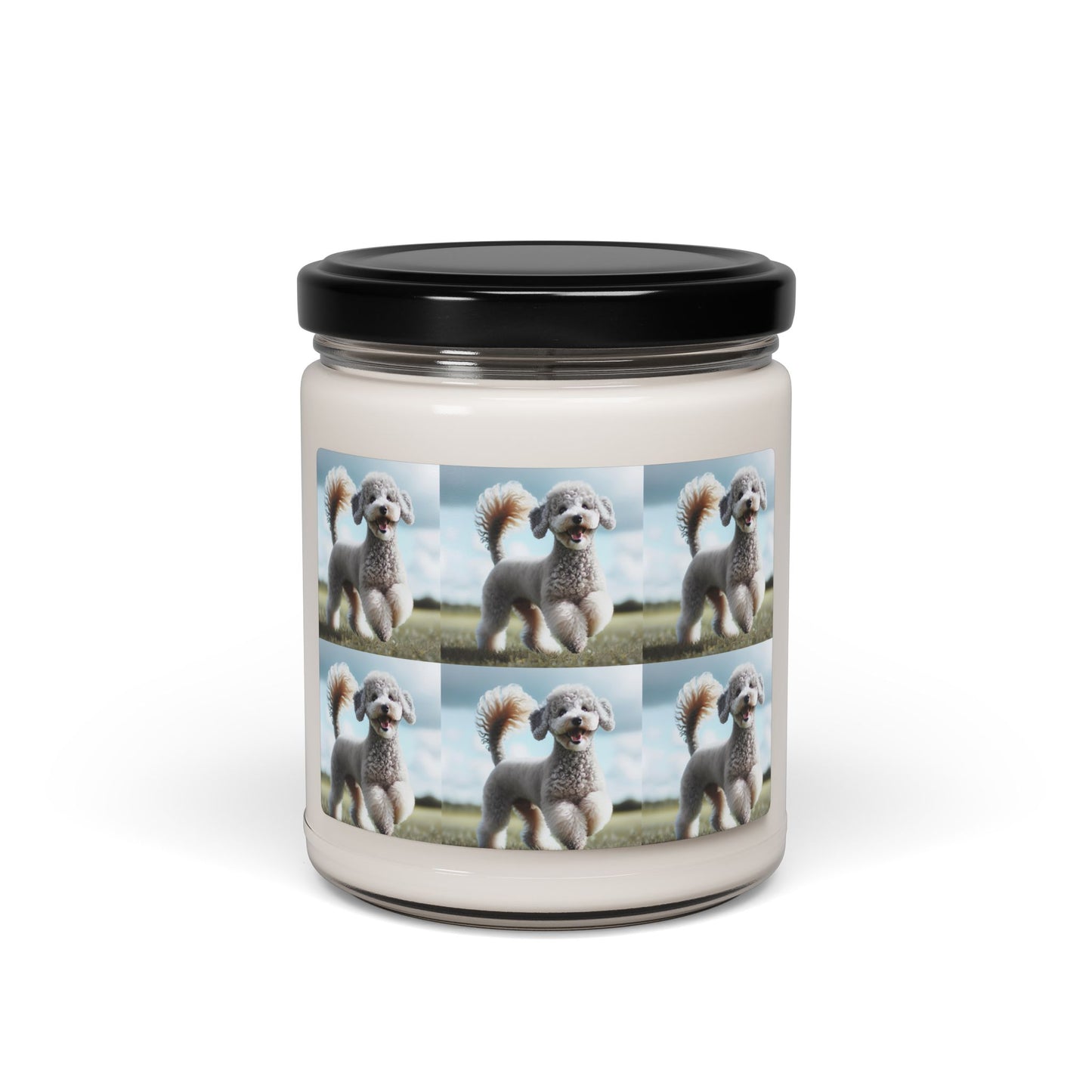 Bedlington Terrier- Scented Soy Candle, 9oz