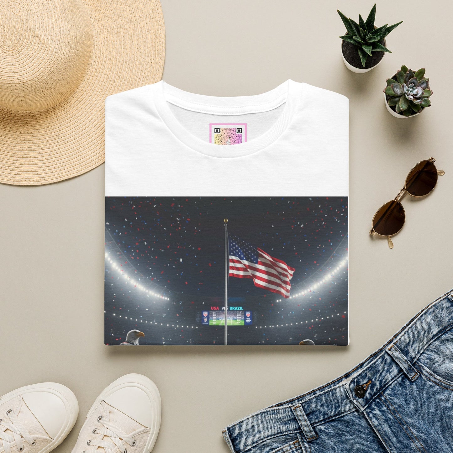 American Flag Championship T‑Shirt