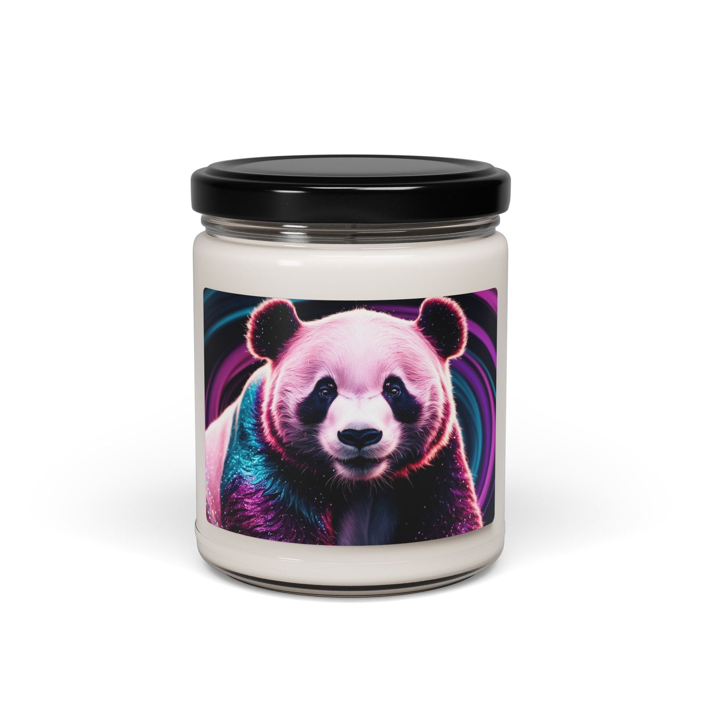 Psychedelic Panda- Scented Soy Candle, 9oz