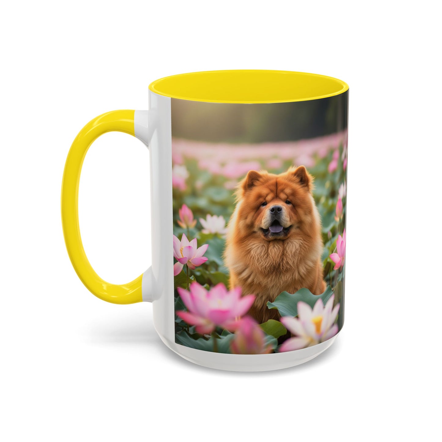 Chow Chow Accent Coffee Mug - Perfect Gift for Dog Lovers