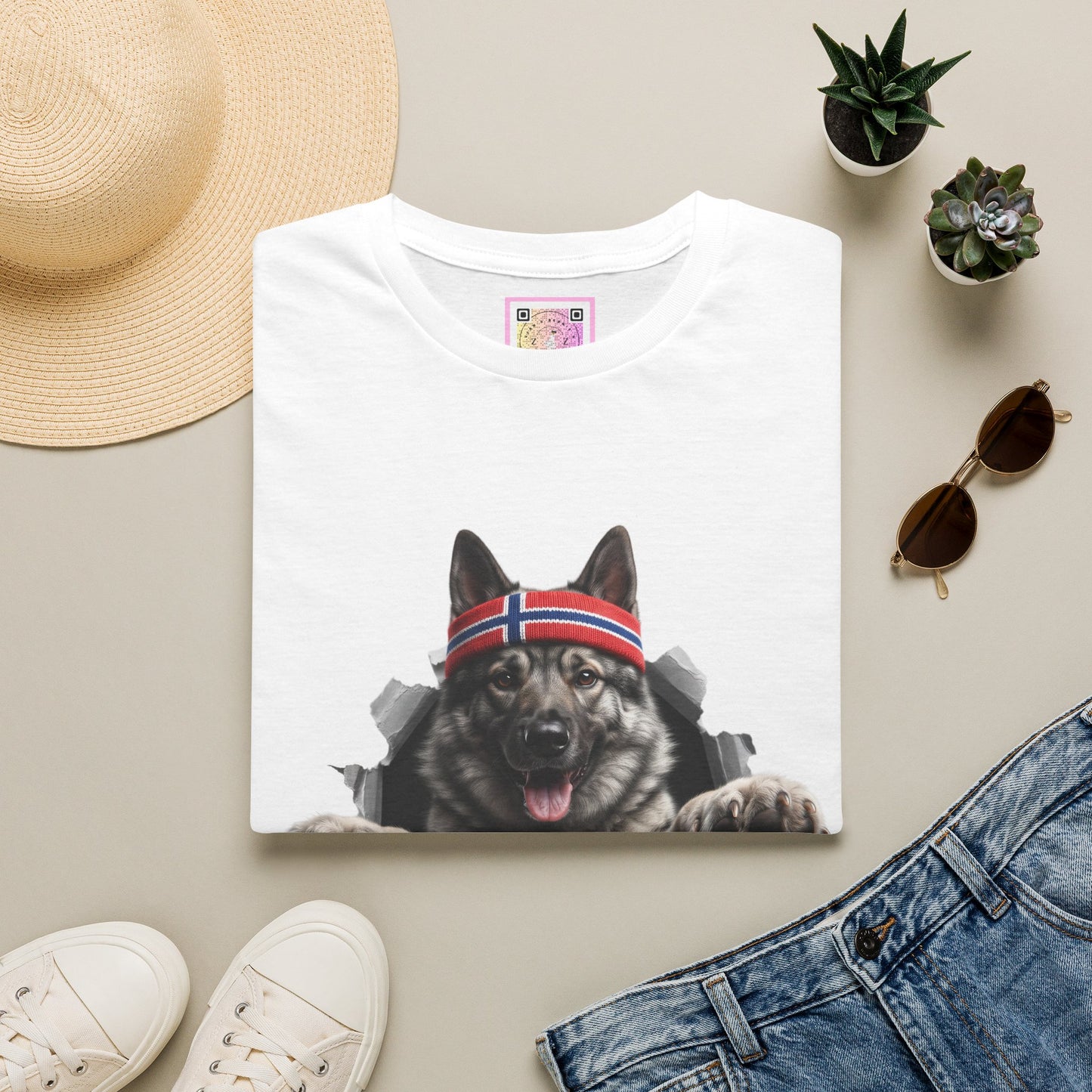 Norwegian Elkhound Tee Shirt