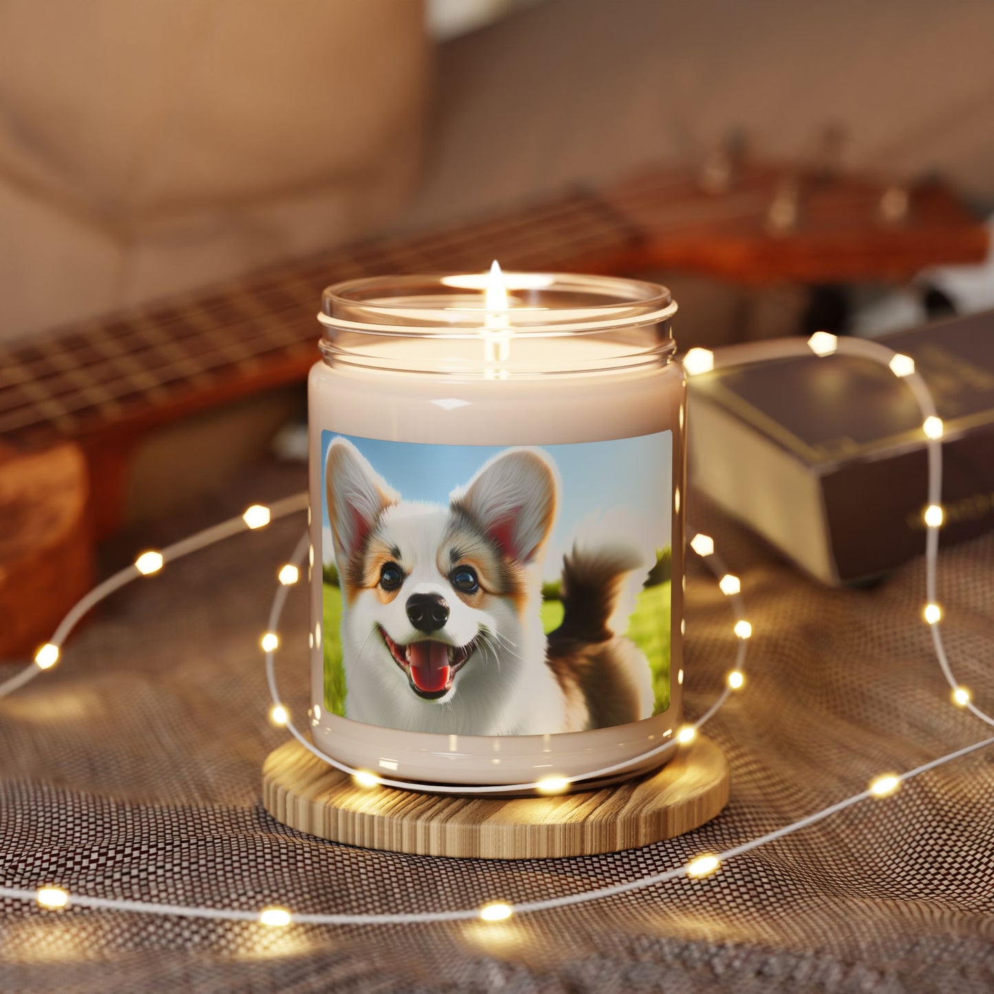 Welsh Corgi Cardigan- Scented Soy Candle, 9oz