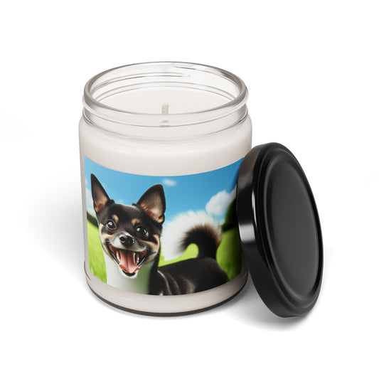 Japanese Terrier- Scented Soy Candle, 9oz