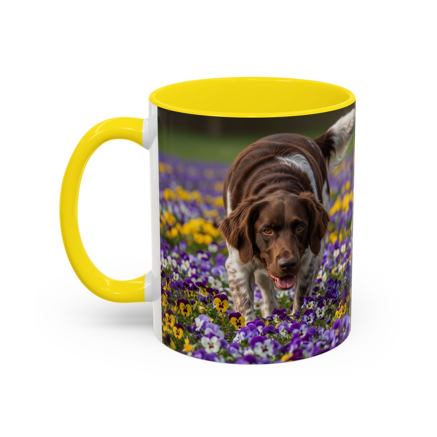 Taza grande con detalles de Munsterlander: el regalo perfecto para los amantes de los perros