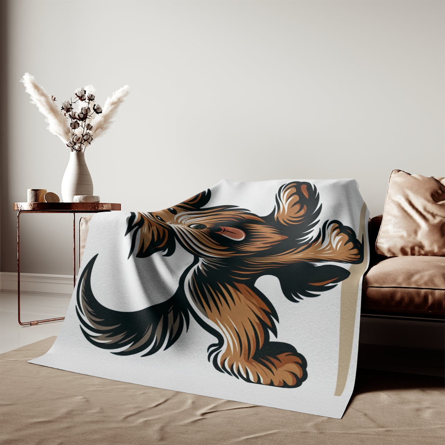 Otterhound Sweatshirt Blanket