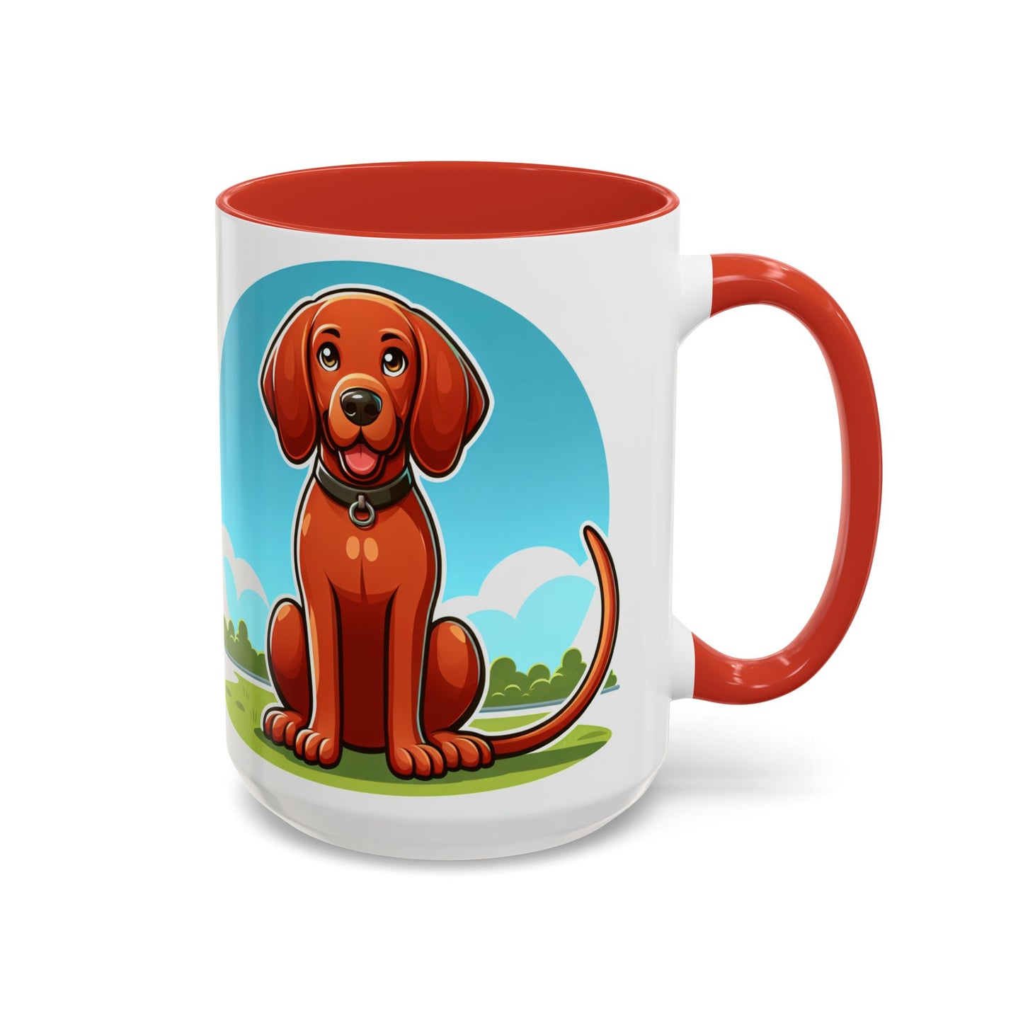 Mug à café Redbone Coonhound - Cadeau idéal pour les amoureux des chiens
