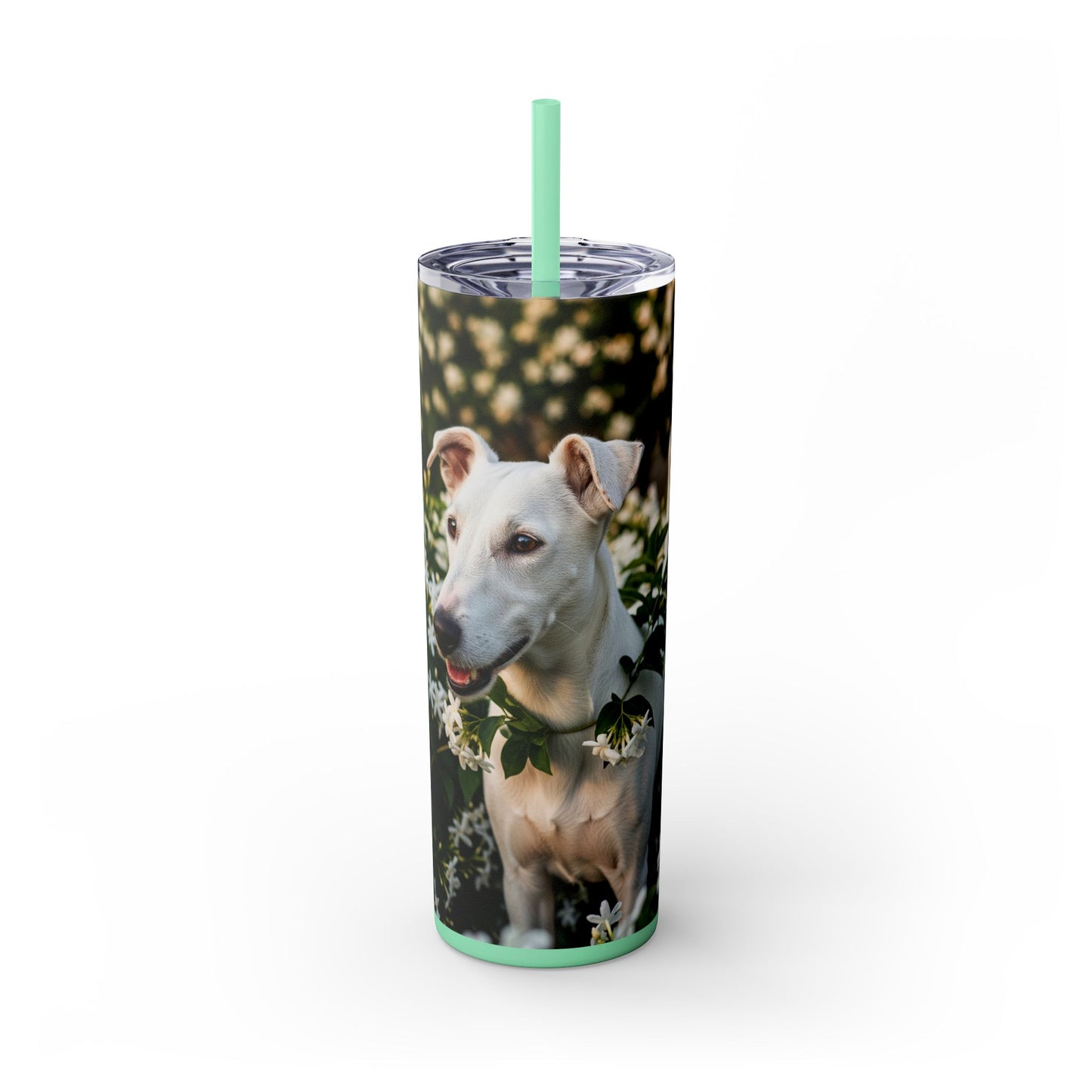 Gull Terrier Tumbler with Straw, 20oz