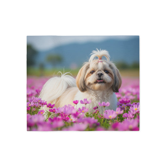 Couverture en sweat-shirt Shih Tzu