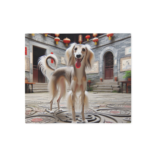 Chinese Saluki Sweatshirt Blanket