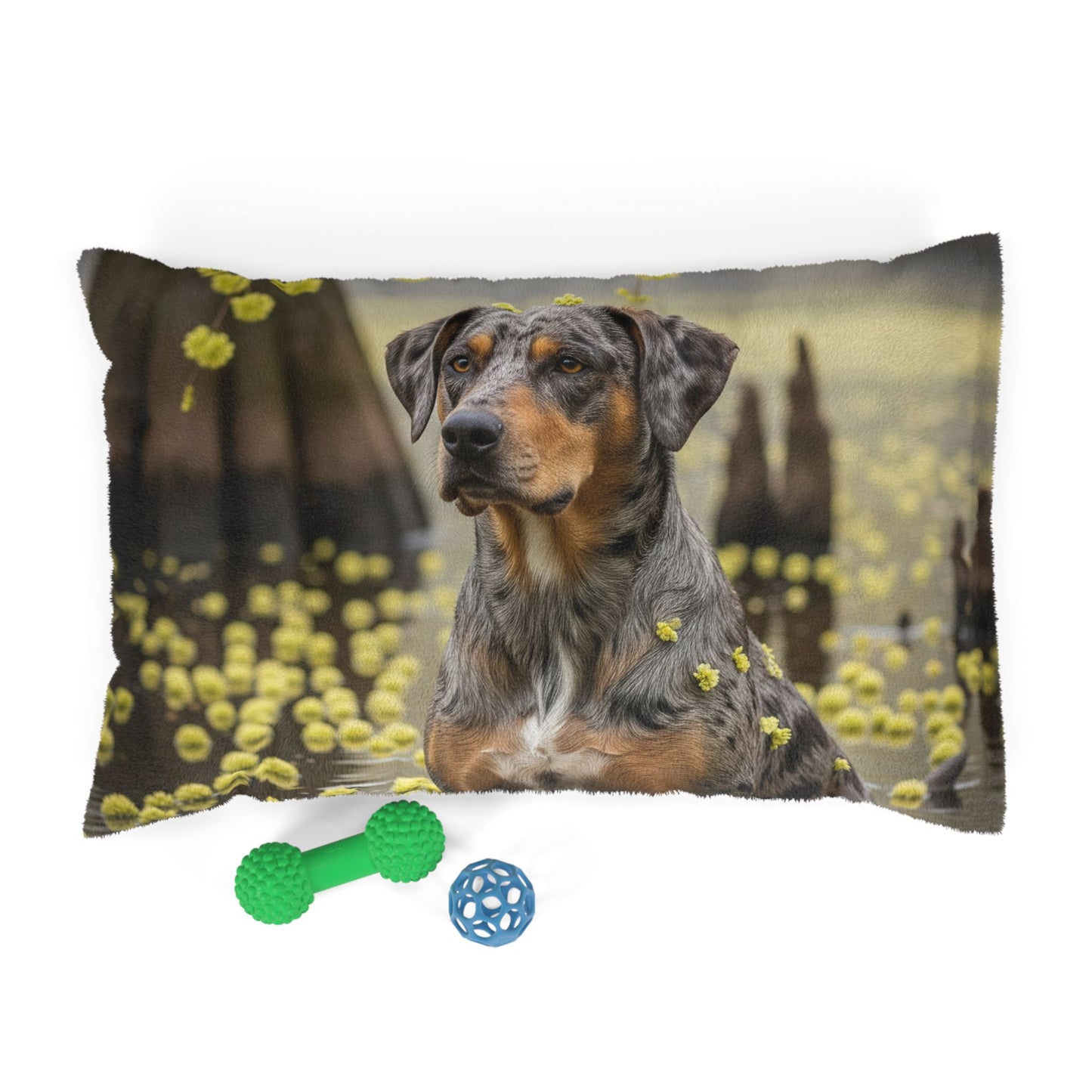 Cama para mascotas Catahoula Leopard