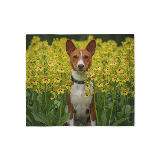 Basenji Sweatshirt Blanket