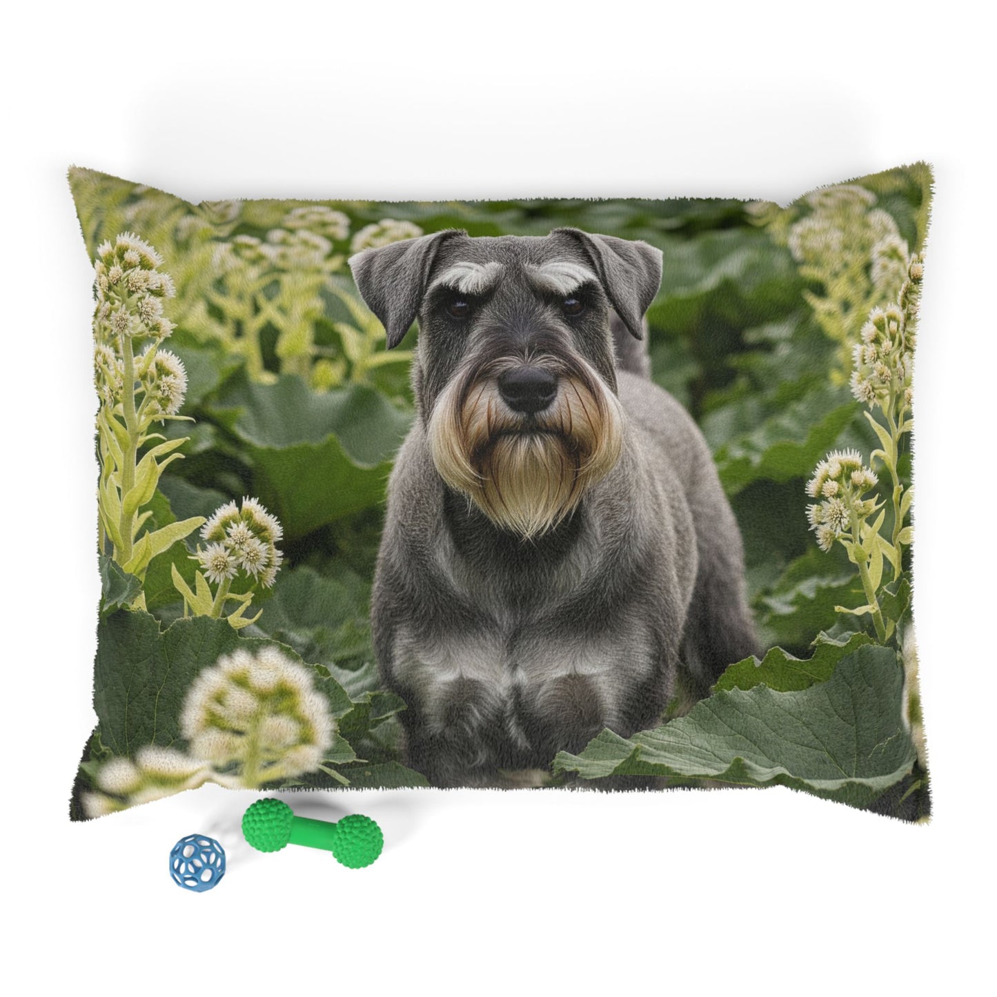 Cama para mascotas Schnauzer estándar