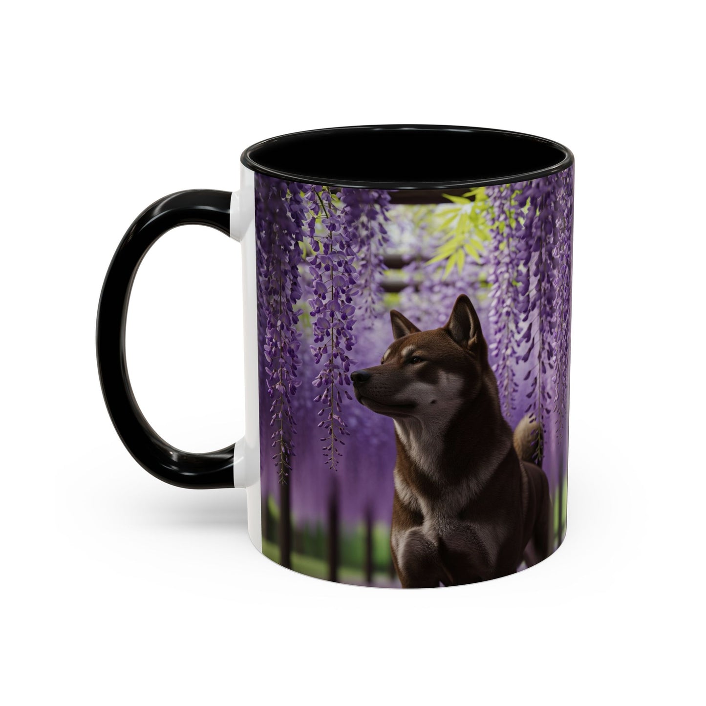 Mug à café Shikoku Accent - Cadeau idéal pour les amoureux des chiens