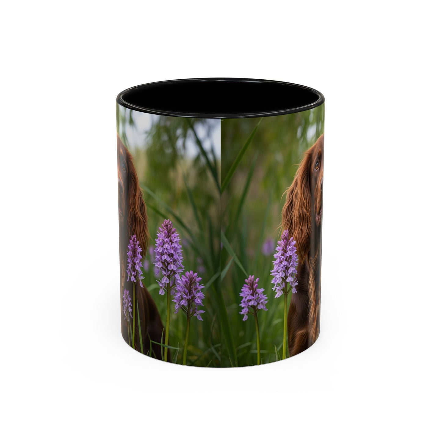 Mug à café à motif épagneul Pont-Audemer - Cadeau idéal pour les amoureux des chiens