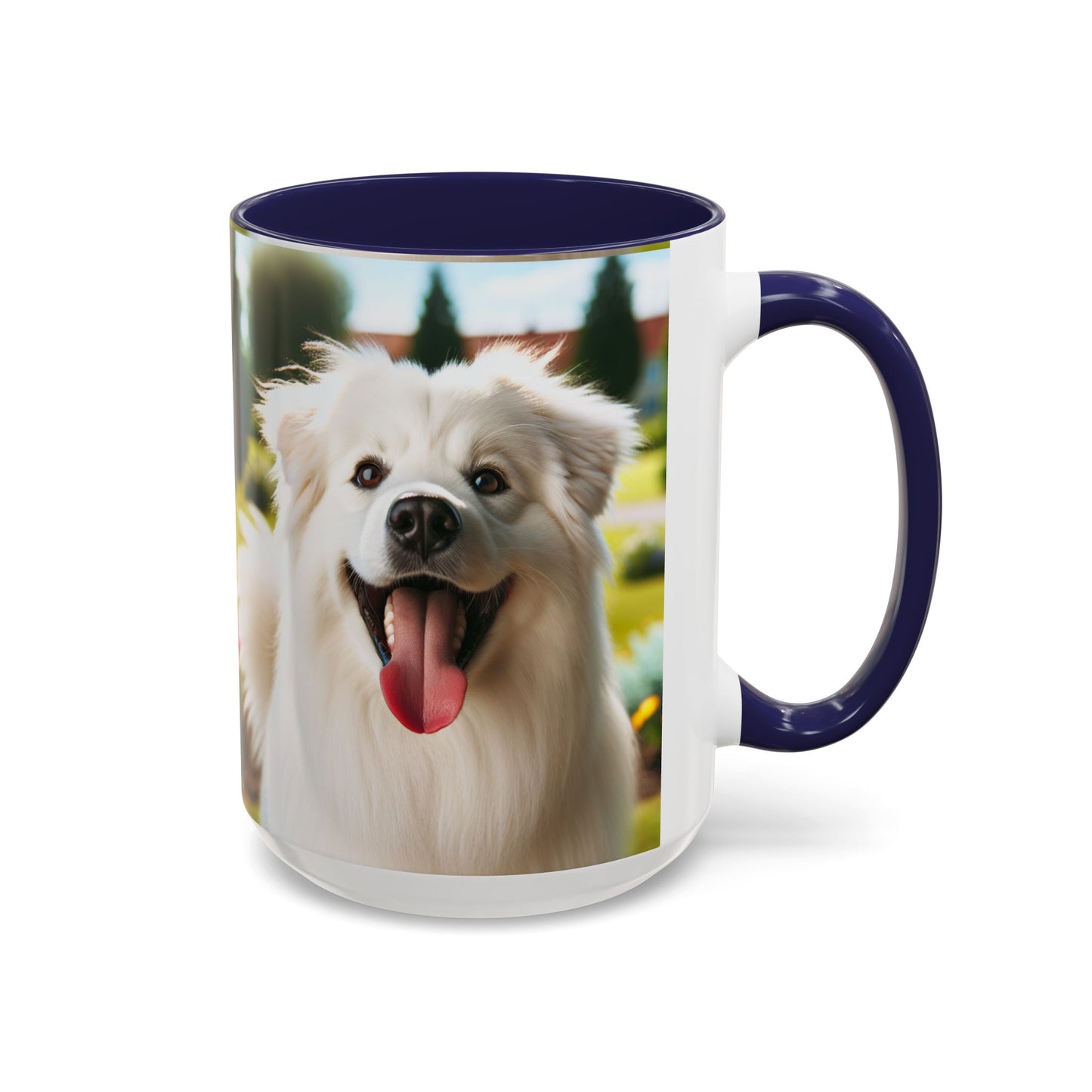 Taza de café con acento Slovensky Cuvac: el regalo perfecto para los amantes de los perros